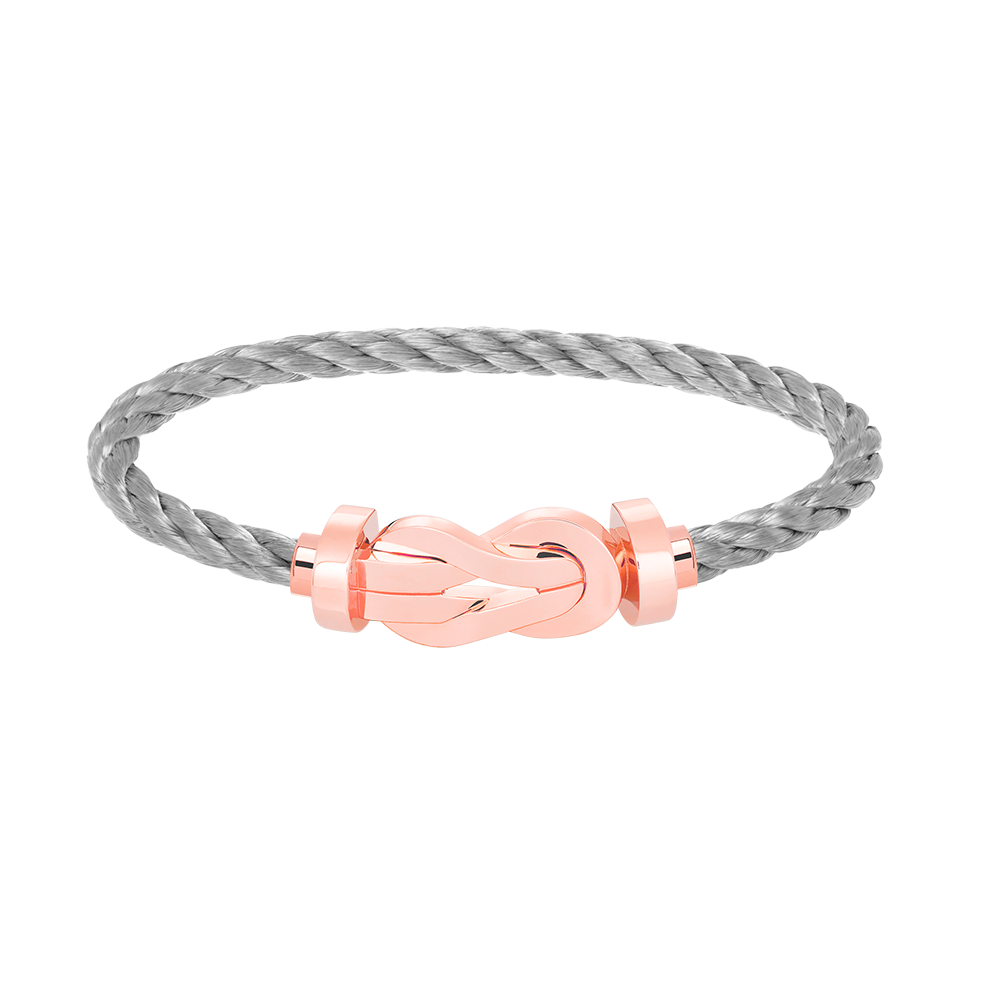 [⭐Renara]CHANCE LARGE 8 FIGURE BUCKLE NO DIAMOND BRACELET ROSE GOLD