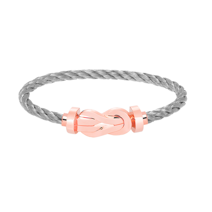 [⭐Renara]CHANCE LARGE 8 FIGURE BUCKLE NO DIAMOND BRACELET ROSE GOLD