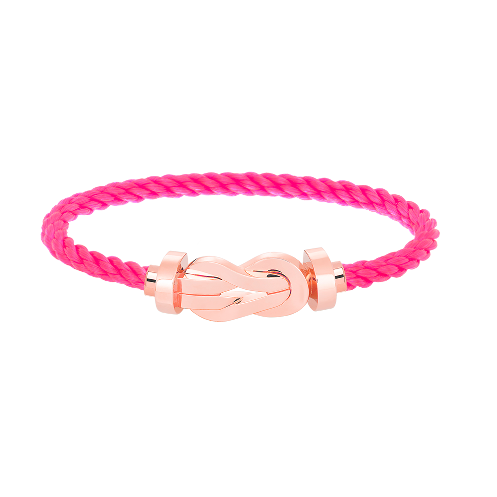 [⭐Renara]CHANCE LARGE 8 FIGURE BUCKLE NO DIAMOND BRACELET ROSE GOLD