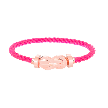 [⭐Renara]CHANCE LARGE 8 FIGURE BUCKLE NO DIAMOND BRACELET ROSE GOLD