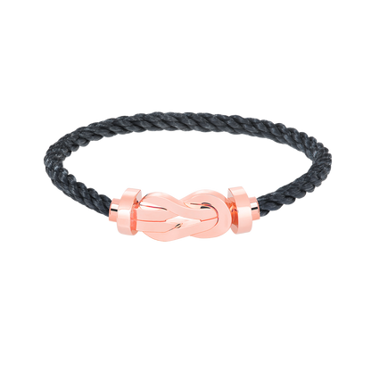[⭐Renara]CHANCE LARGE 8 FIGURE BUCKLE NO DIAMOND BRACELET ROSE GOLD
