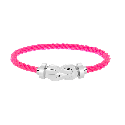 [⭐Renara]CHANCE LARGE 8 FIGURE BUCKLE NO DIAMOND BRACELET SILVER