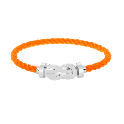 [⭐Renara]CHANCE LARGE 8 FIGURE BUCKLE NO DIAMOND BRACELET SILVER