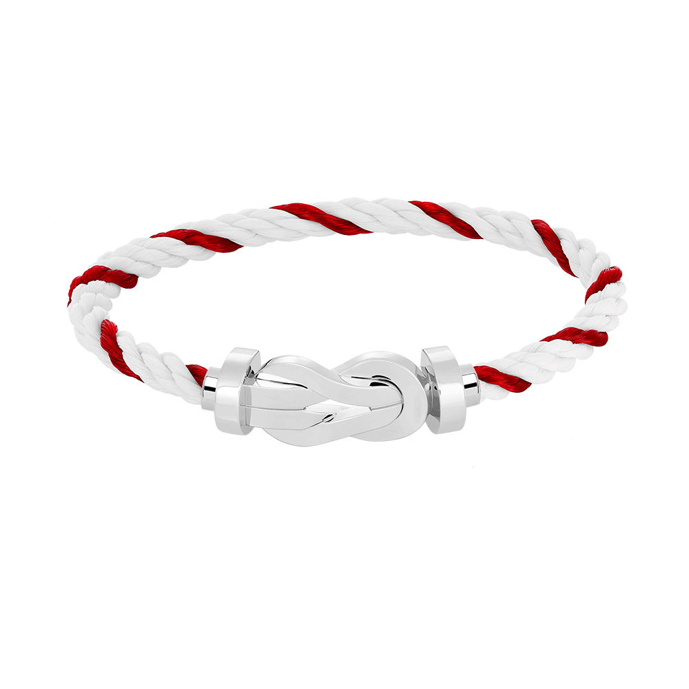 [⭐Renara]CHANCE LARGE 8 FIGURE BUCKLE NO DIAMOND BRACELET SILVER