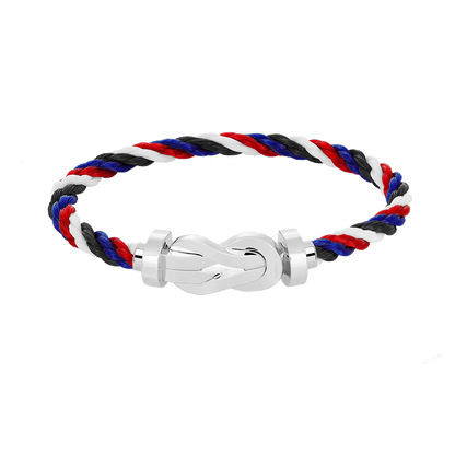 [⭐Renara]CHANCE LARGE 8 FIGURE BUCKLE NO DIAMOND BRACELET SILVER
