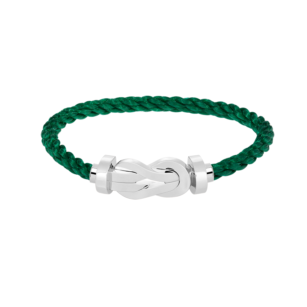 [⭐Renara]CHANCE LARGE 8 FIGURE BUCKLE NO DIAMOND BRACELET SILVER