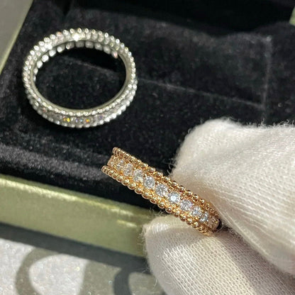 [⭐Renara]PERLEE DIAMOND SILVER RING