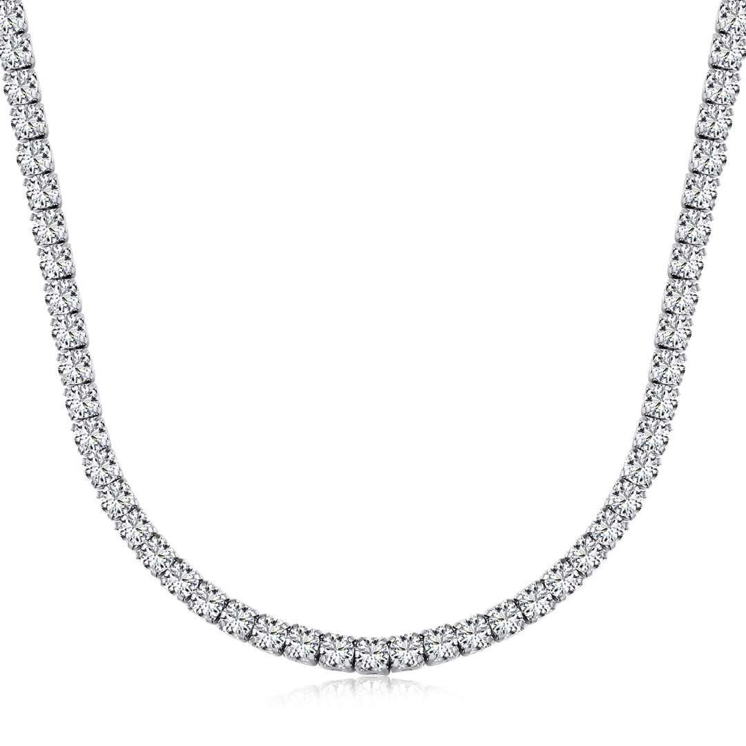 [Lucky Jewelry]Elegant Tennis Chain Necklace