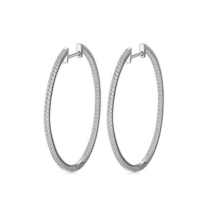 [Lucky Jewelry]Popular Large Hoop Earrings