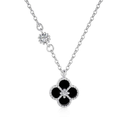 [Lucky Jewelry]Delicate Flower Shape Necklace