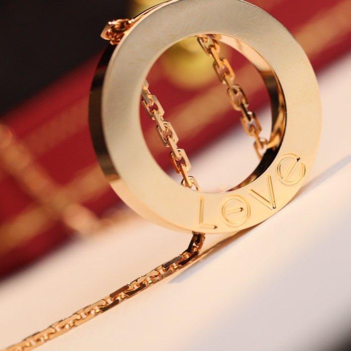 [⭐Renara]LOVE NECKLACE ADJUSTABLE ROSE GOLD