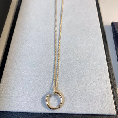 [⭐Renara]JUSTE NECKLACE PINK GOLD