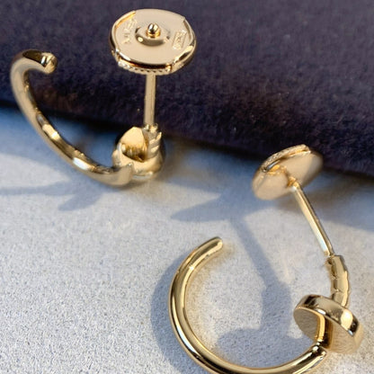 [⭐Renara]JUSTE EARRINGS PINK GOLD