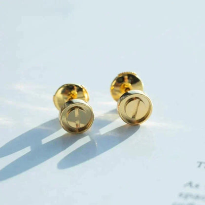 [⭐Renara]LOVE EARRINGS GOLD 10MM