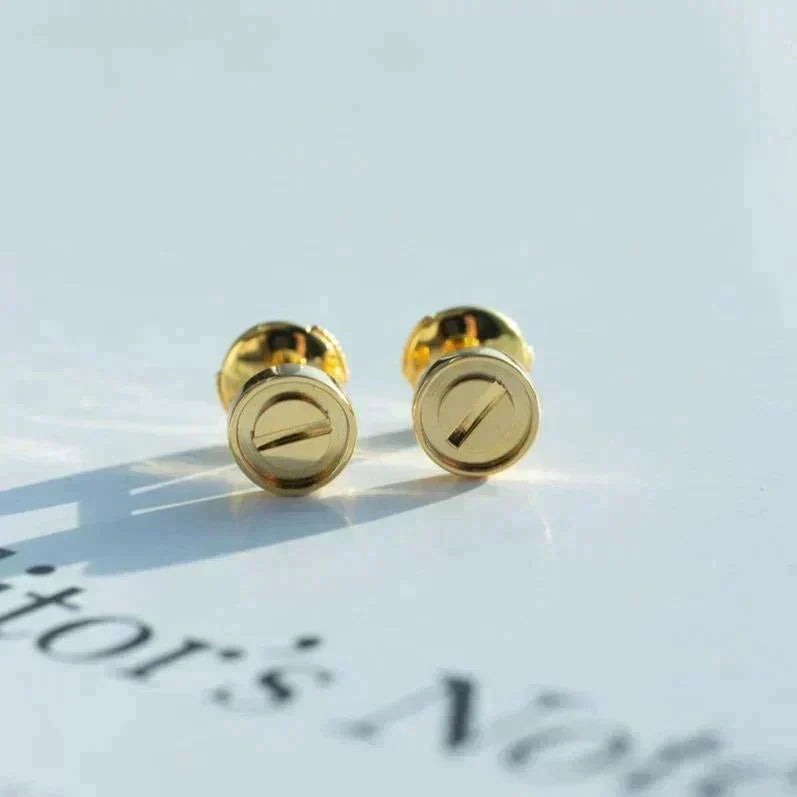 [⭐Renara]LOVE EARRINGS GOLD 10MM