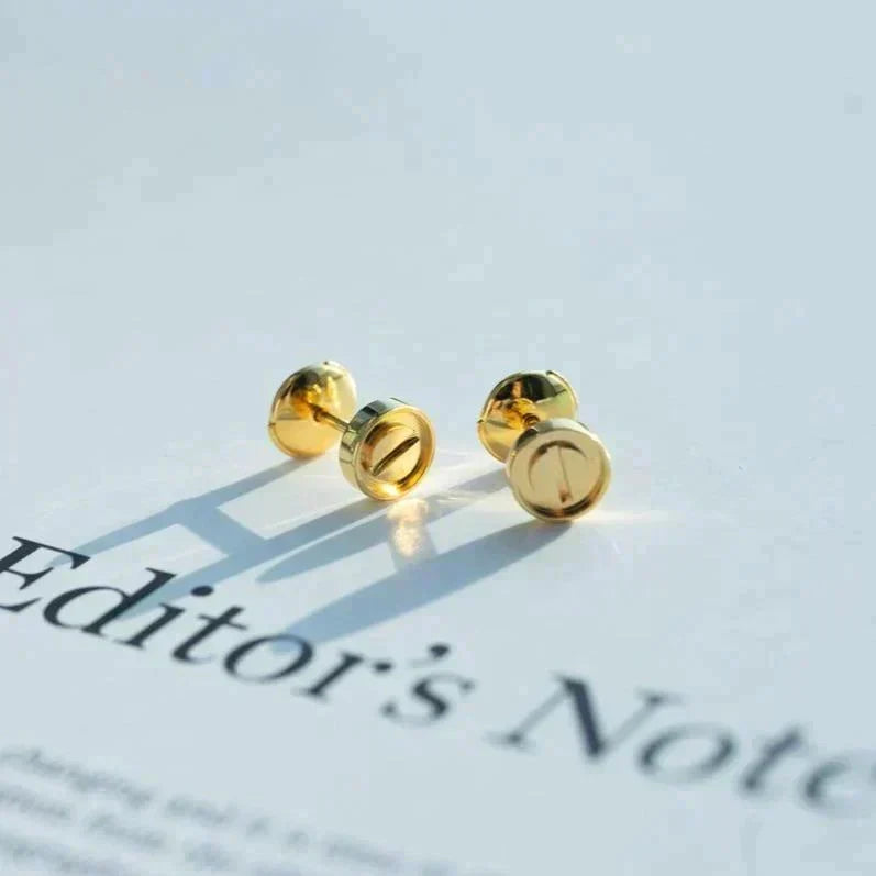 [⭐Renara]LOVE EARRINGS GOLD 10MM