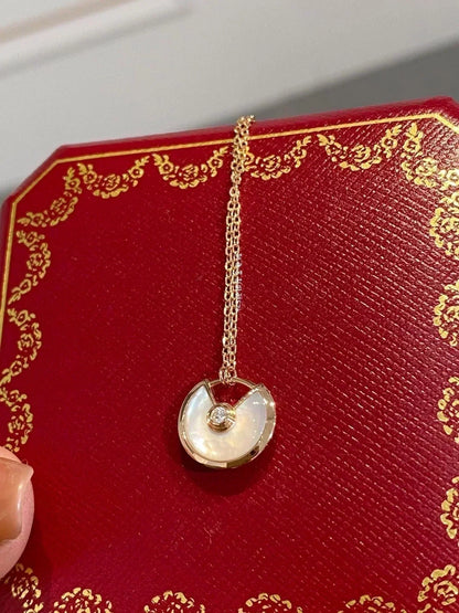 [⭐Renara]AMULETTE ROSE GOLD MOP NECKLACE