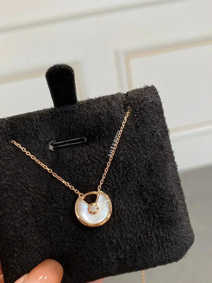 [⭐Renara]AMULETTE ROSE GOLD MOP NECKLACE