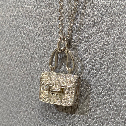 [⭐Renara]CONSTANCE PEDANT DIAMOND NECKLACE