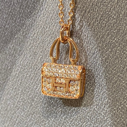 [⭐Renara]CONSTANCE PEDANT DIAMOND NECKLACE