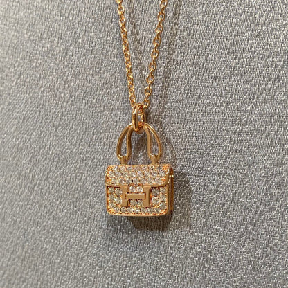 [⭐Renara]CONSTANCE PEDANT DIAMOND NECKLACE