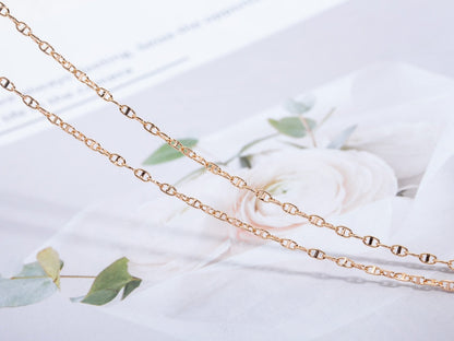 [⭐Renara]ECHAPPEE NECKLACE PINK GOLD
