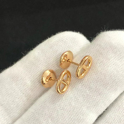 [⭐Renara]CHAINE SMALL EARRINGS GOLD AND SILVER