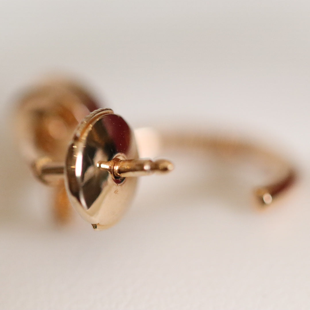 [⭐Renara]JUSTE EARRINGS PINK GOLD
