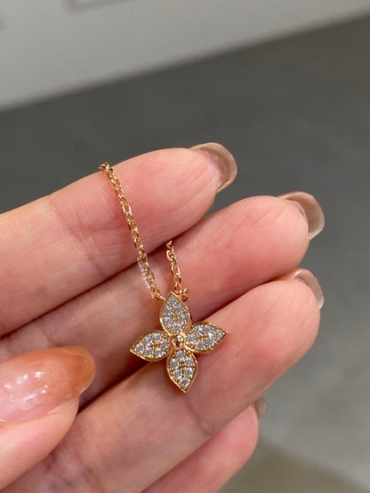 [⭐Renara]STAR DIAMOND NECKALCE