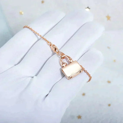[⭐Renara]AMULETTE PEDANT ROSE GOLD NECKLACE