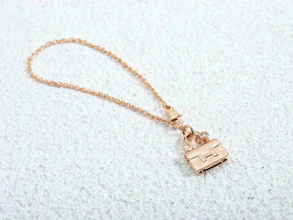 [⭐Renara]AMULETTE PEDANT ROSE GOLD NECKLACE