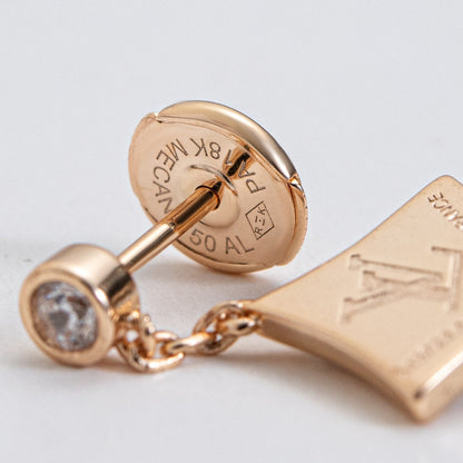 [⭐Renara]STAR DIAMONDS EARRINGS GOLD
