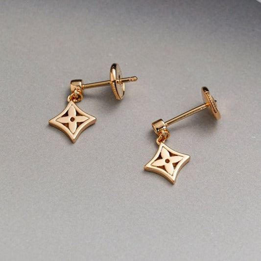 [⭐Renara]STAR EARRINGS GOLD