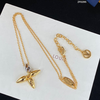 [⭐Renara]LOUISETTE PEDANT GOLD NECKLACE