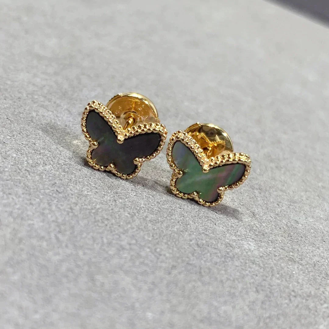 [⭐Renara]BUTTERFLY DARK MOP  EARRINGS