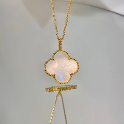 [⭐Renara]CLOVER 25MM MOP LARGE PENDANT NECKLACE