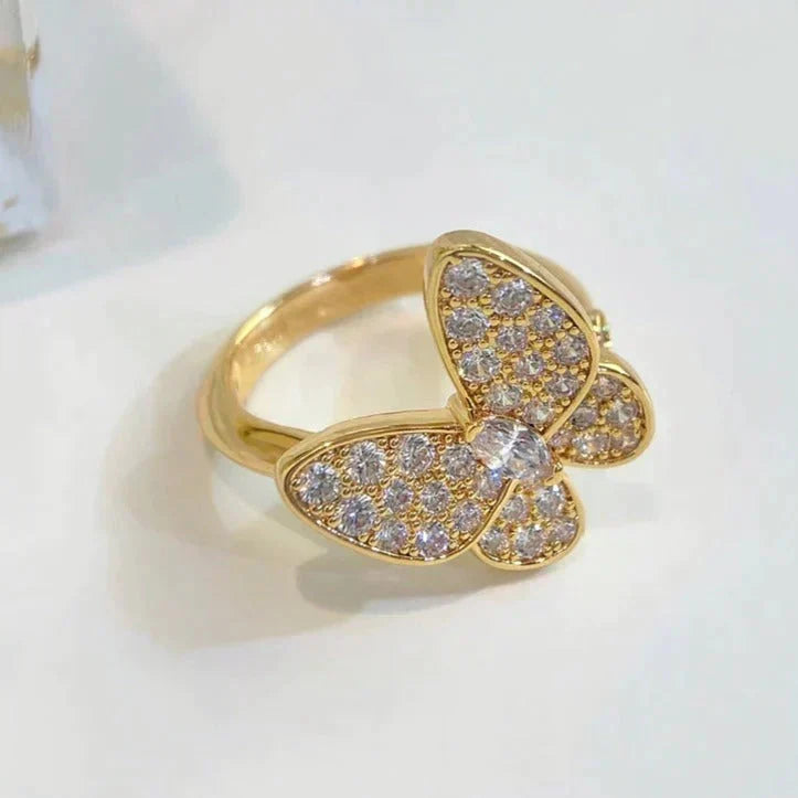 [⭐Renara]BUTTERFLY DIAMOND RING