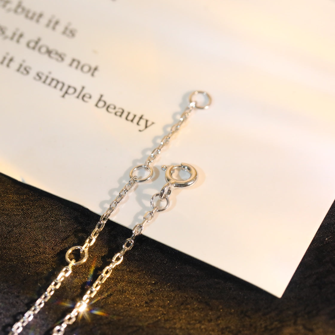 [⭐Renara]SUN MOTIF PINK MOP SILVER BRACELET