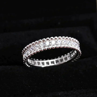 [⭐Renara]PERLEE DIAMOND SILVER RING