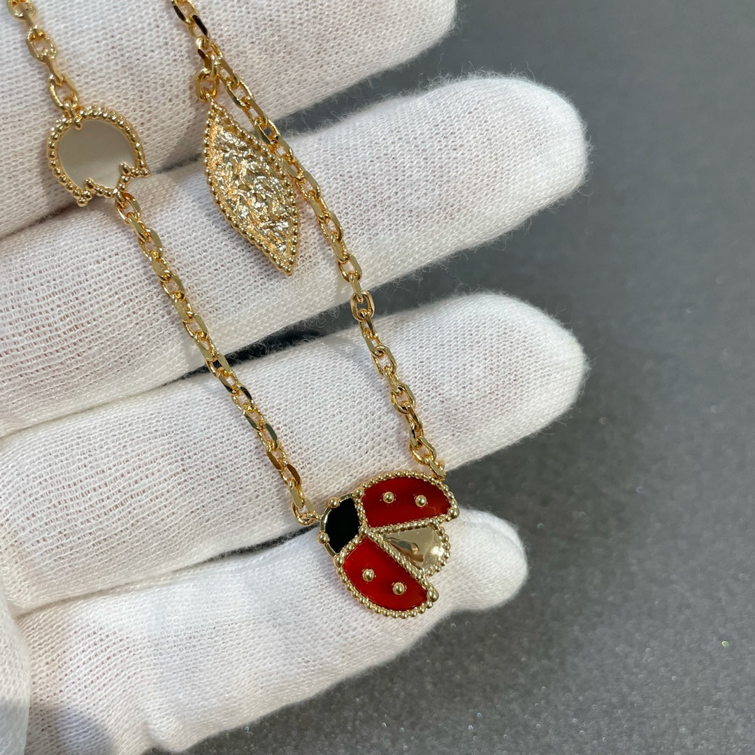 [⭐Renara]LUCKY SPRING 15 MOTIFS GOLD NECKLACE