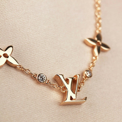 [⭐Renara]STAR AND SUN 7 MOTIFS GOLD BRACELET