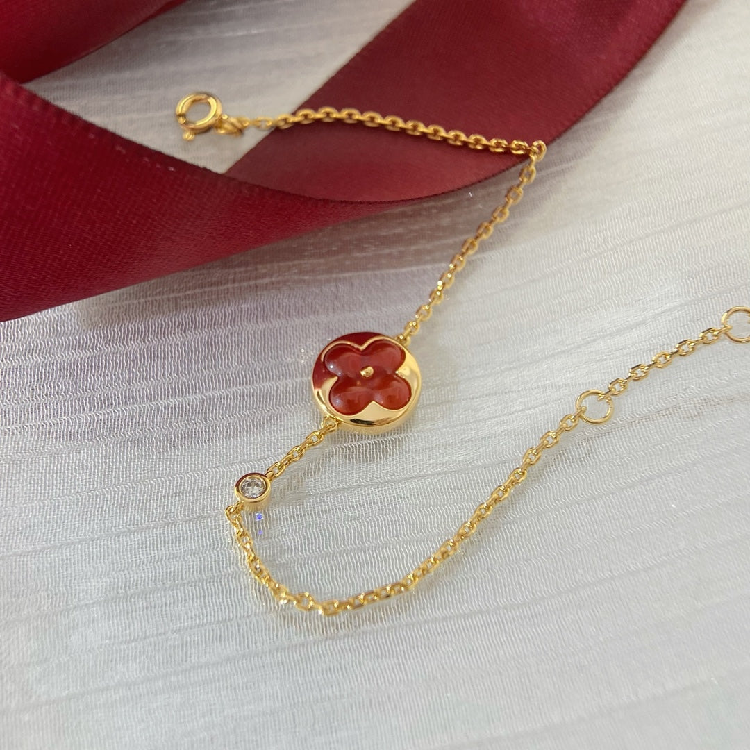 [⭐Renara]SUN PEDANT CARNELIAN BRACELET