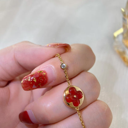 [⭐Renara]SUN PEDANT CARNELIAN BRACELET