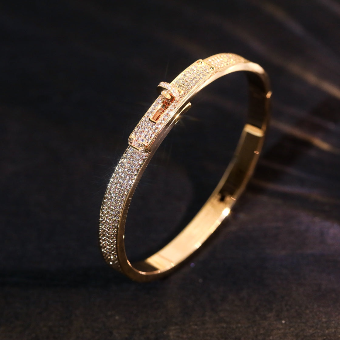 [⭐Renara]KELLY BRACELET DIAMOND PAVED