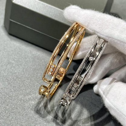 [⭐Renara]MOVE 10TH PAVED DIAMOND BRACELET