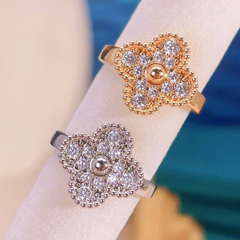 [⭐Renara]CLOVER DIAMOND RING
