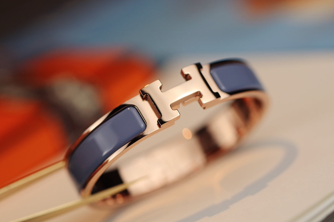 [⭐Renara]H BRACELET 12MM BLUE GRAY