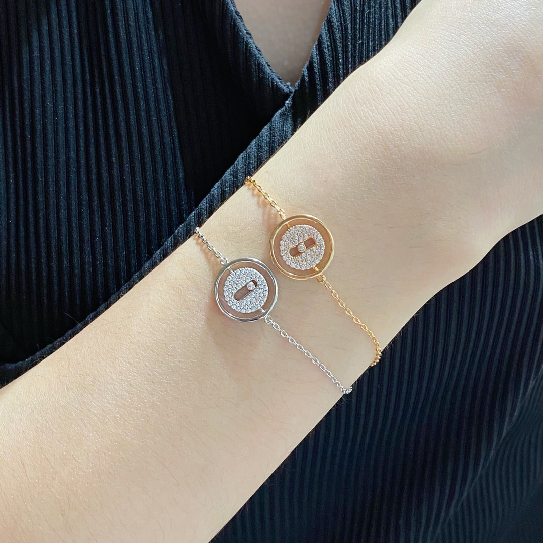 [⭐Renara]Demo MOVE DIAMOND PAVED BRACELET