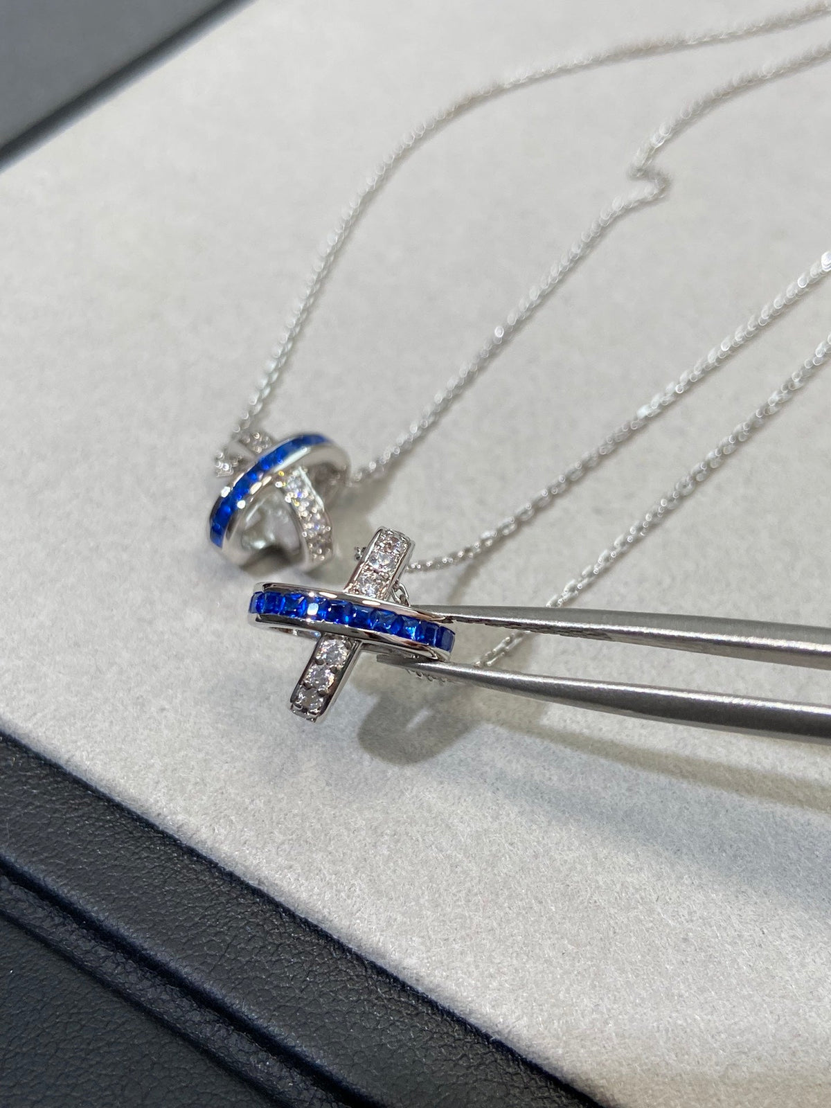 [⭐Renara]LIENS DIAMOND SILVER NECKLACE