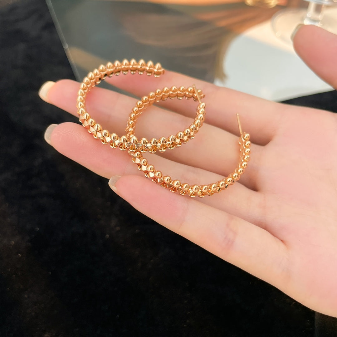 [⭐Renara]CLASH HOOP EARRINGS